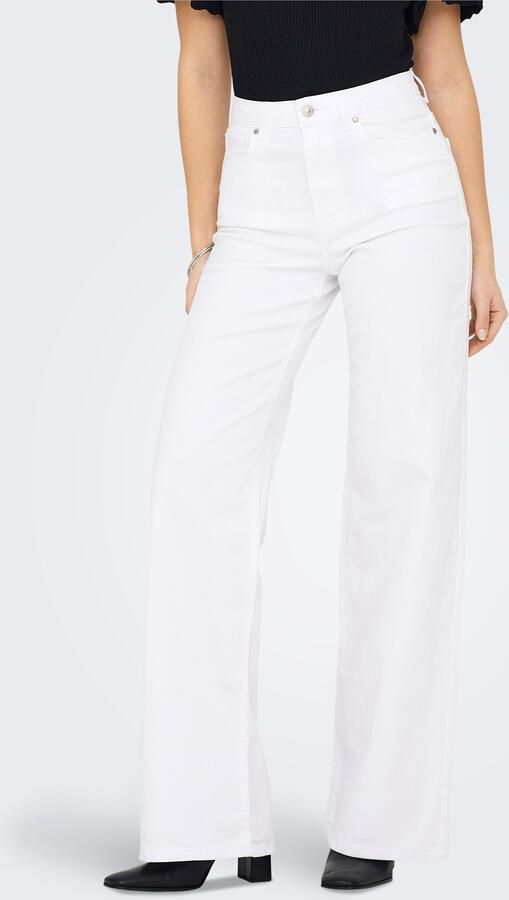 Only High-waist jeans ONLMADISON BLUSH HW WIDE DNM CRO NOOS - Foto 9