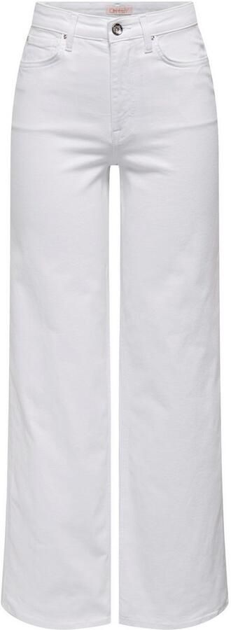 Only High-waist jeans ONLMADISON BLUSH HW WIDE DNM CRO NOOS - Foto 8