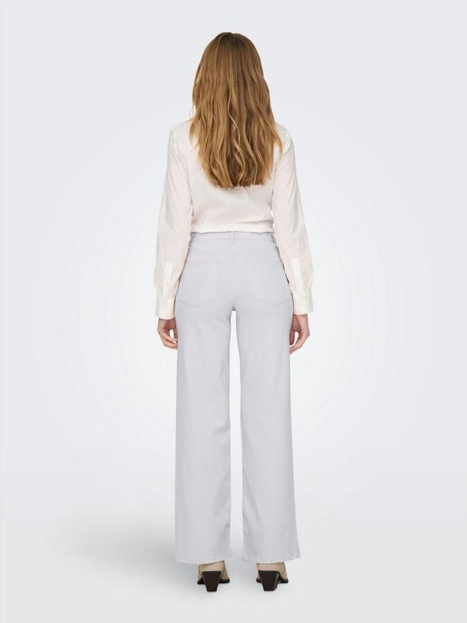 Only High-waist jeans ONLMADISON BLUSH HW WIDE DNM CRO NOOS - Foto 7