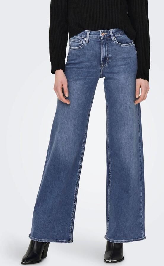 Only Bootcut Jeans ONLMADISON BLUSH HW WIDE DNM DOT372 NOOS 15282980 - Foto 9