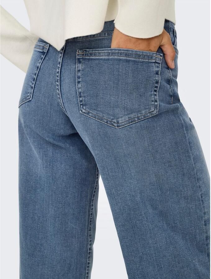 Only High-waist jeans ONLMADISON – High-waist-jeans met modieuze slijtage-effecten - Foto 4