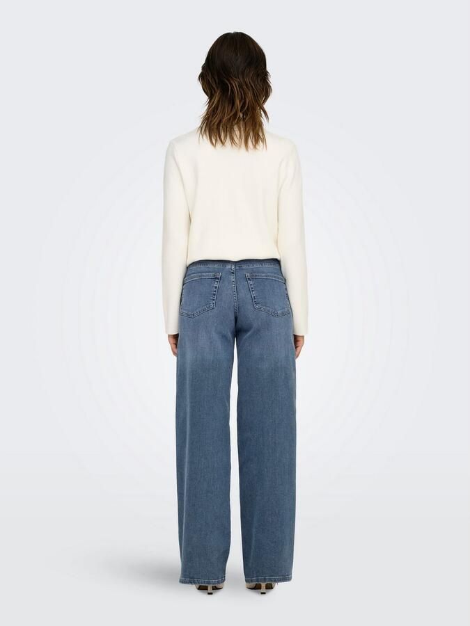 Only High-waist jeans ONLMADISON – High-waist-jeans met modieuze slijtage-effecten - Foto 6