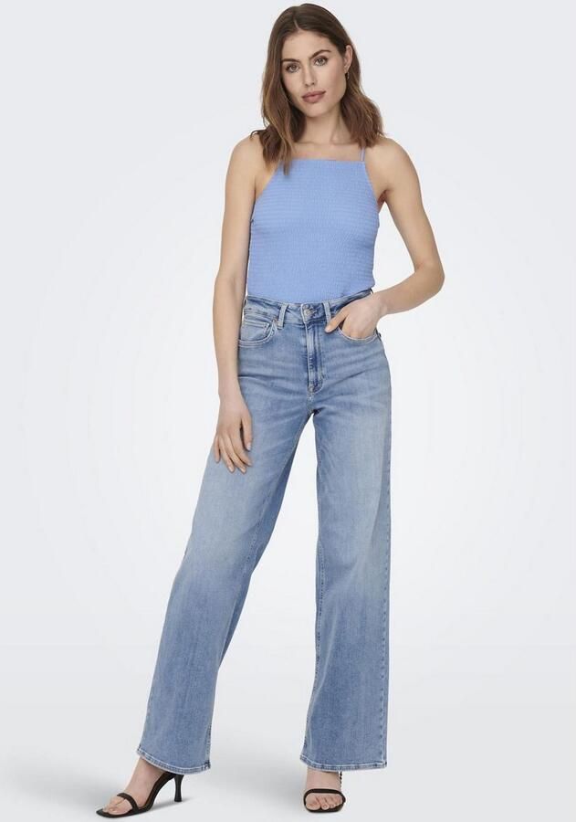 Only High-waist jeans ONLMADISON – High waist jeans met wijde pijpen voor comfort - Foto 4