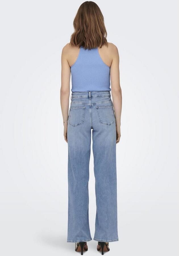 Only High-waist jeans ONLMADISON – High waist jeans met wijde pijpen voor comfort - Foto 5