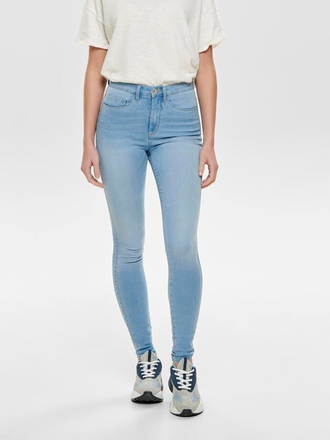 Only High-waist jeans ONLROYAL – Skinny-jeans met hoge taille en slijtage-effect - Foto 9