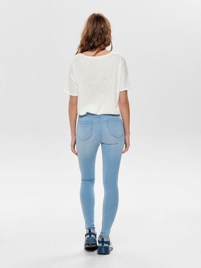 Only High-waist jeans ONLROYAL – Skinny-jeans met hoge taille en slijtage-effect - Foto 7