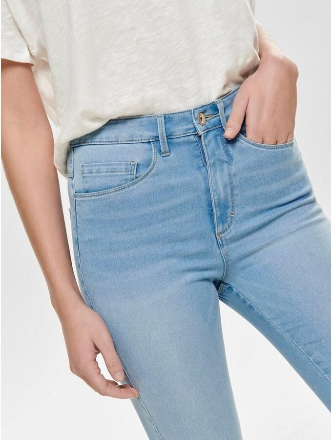 Only High-waist jeans ONLROYAL – Skinny-jeans met hoge taille en slijtage-effect - Foto 6