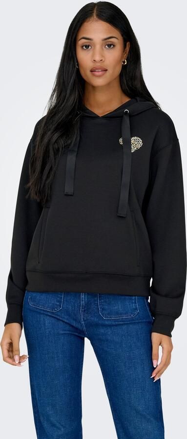 Only Hoodie ONLALINA LIFE L S PRINT HOOD SWT - Foto 6