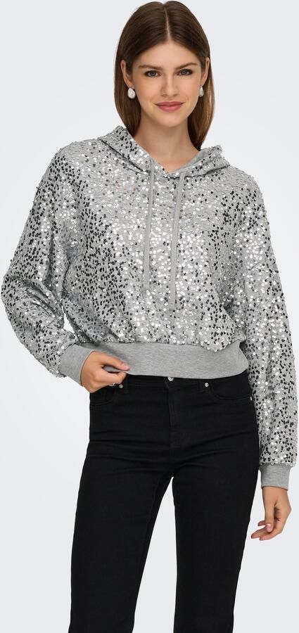 Only Hoodie ONLJADA L S SEQUINS HOOD SWT - Foto 6