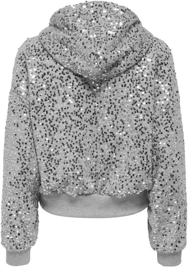 Only Hoodie ONLJADA L S SEQUINS HOOD SWT - Foto 5