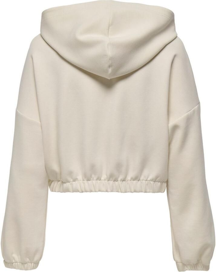 Only Hoodie ONLSCARLETT LS ELASTIC ZIP HOOD SWT NOOS