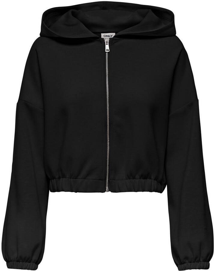 Only Hoodie ONLSCARLETT LS ELASTIC ZIP HOOD SWT NOOS