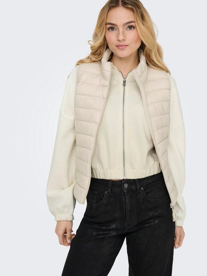 Only Hoodie ONLSCARLETT LS ELASTIC ZIP HOOD SWT NOOS - Foto 6