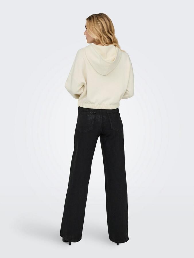 Only Hoodie ONLSCARLETT LS ELASTIC ZIP HOOD SWT NOOS - Foto 3