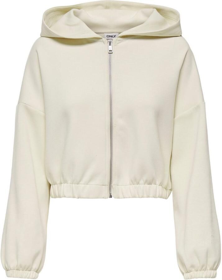 Only Hoodie ONLSCARLETT LS ELASTIC ZIP HOOD SWT NOOS