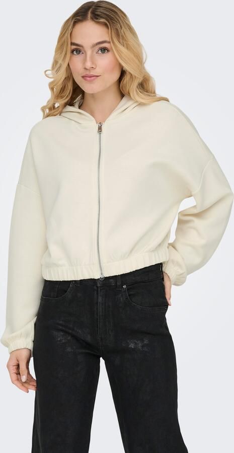 Only Hoodie ONLSCARLETT LS ELASTIC ZIP HOOD SWT NOOS - Foto 7