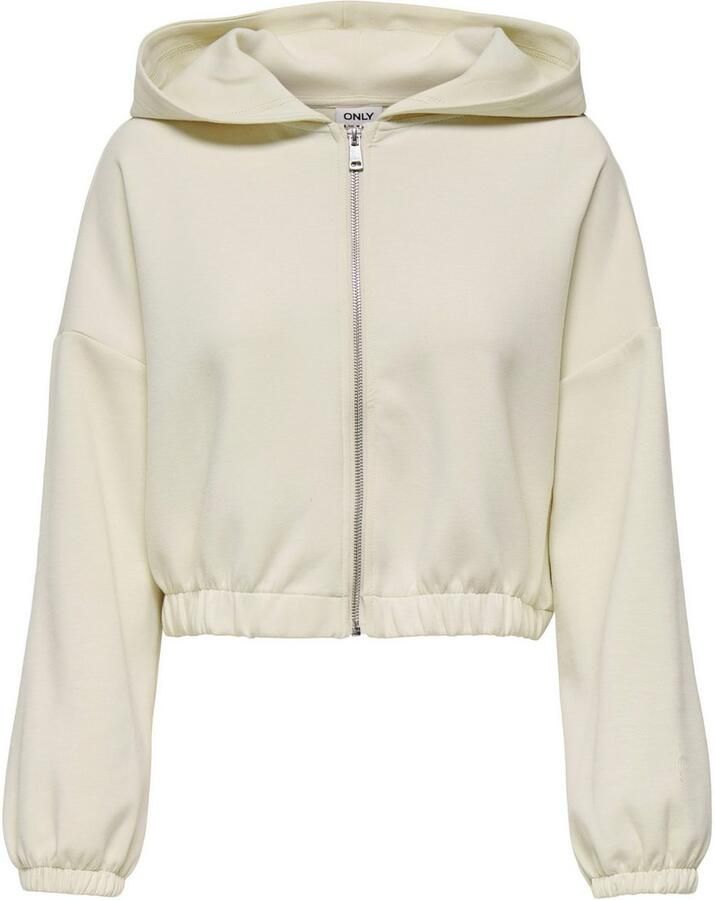 Only Hoodie ONLSCARLETT LS ELASTIC ZIP HOOD SWT NOOS