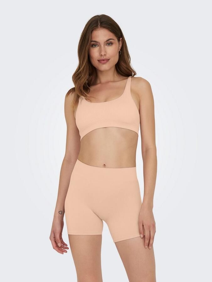 Only Hotpants ONLVICKY S-LESS MINI SHORTS 2-PACK (set 2-delig) - Foto 2