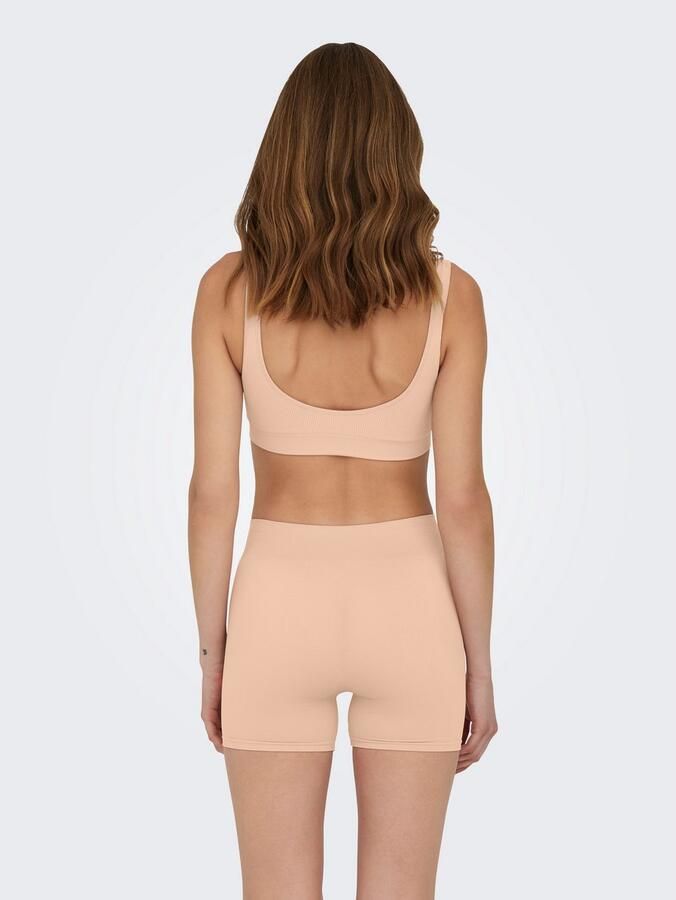 Only Hotpants ONLVICKY S-LESS MINI SHORTS 2-PACK (set 2-delig) - Foto 3