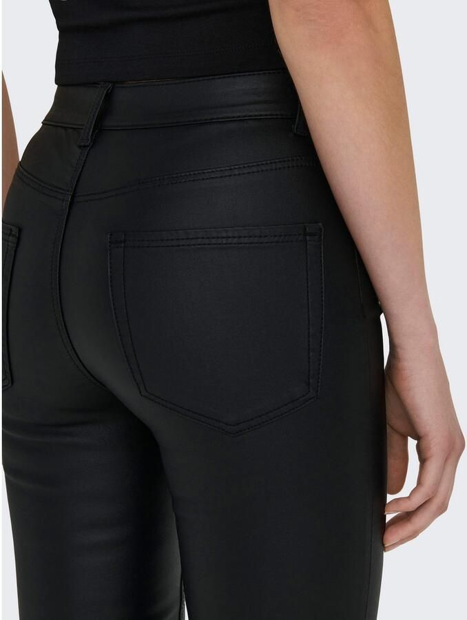 Only Imitatieleren broek ONLALIDA HW SKINNY COATED PANT PNT - Foto 2