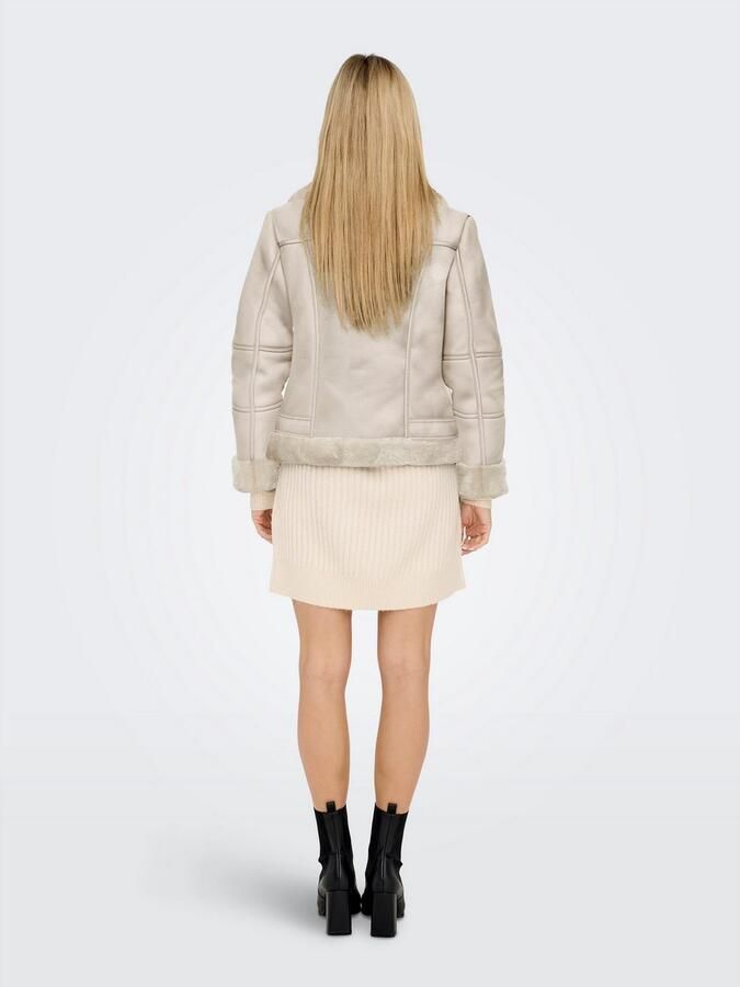 Only Imitatieleren jack ONLAGNETE FAUX LEATHER BIKER JKT OTW - Foto 2