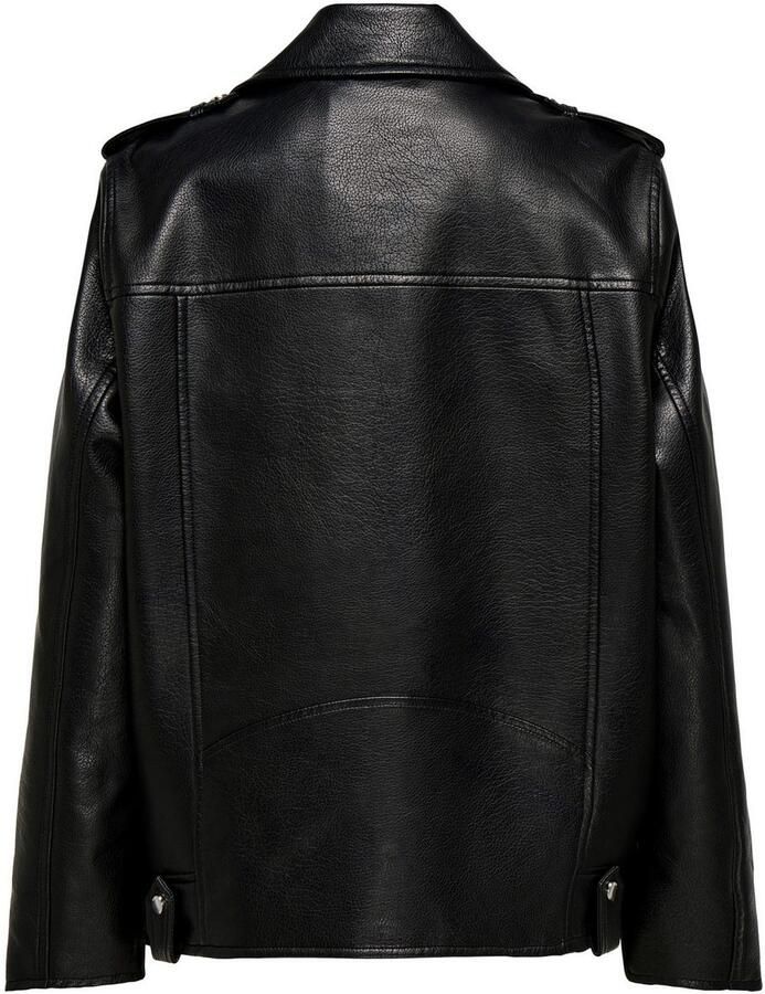 Only Imitatieleren jack ONLMILLE FAUX LEATHER JACKET OTW