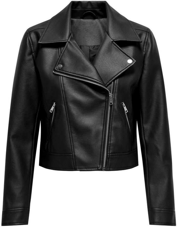 Only Imitatieleren jack ONLSABINE FAUX LEATHER BIKER OTW
