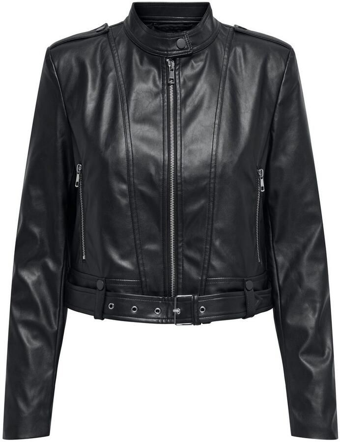 Only Imitatieleren jack ONLSADIE FAUX LEATHER JACKET CC OTW