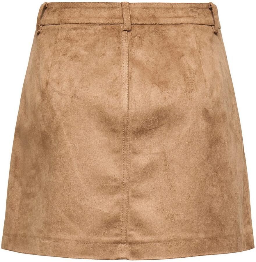 Only Imitatieleren rok ONLGISELLE FAUX SUEDE SKIRT OTW ZL - Foto 3