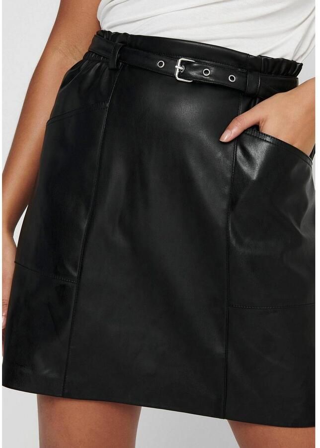 Only Imitatieleren rok ONLHEIDI FAUX LEATHER SKIRT OTW NOOS - Foto 2