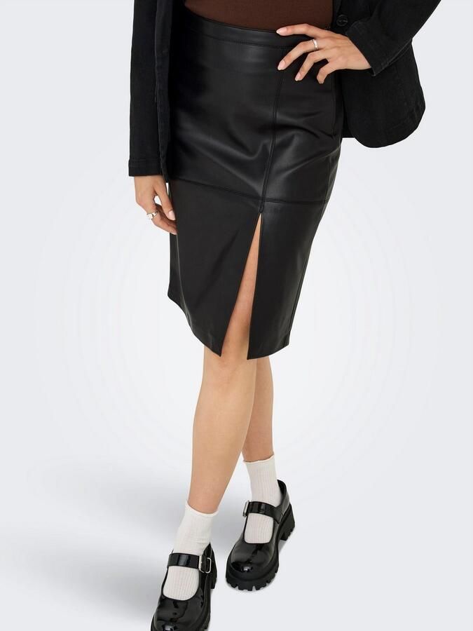 Only Imitatieleren rok ONLOLINE FAUX LEATHER SKIRT OTW NOOS - Foto 7