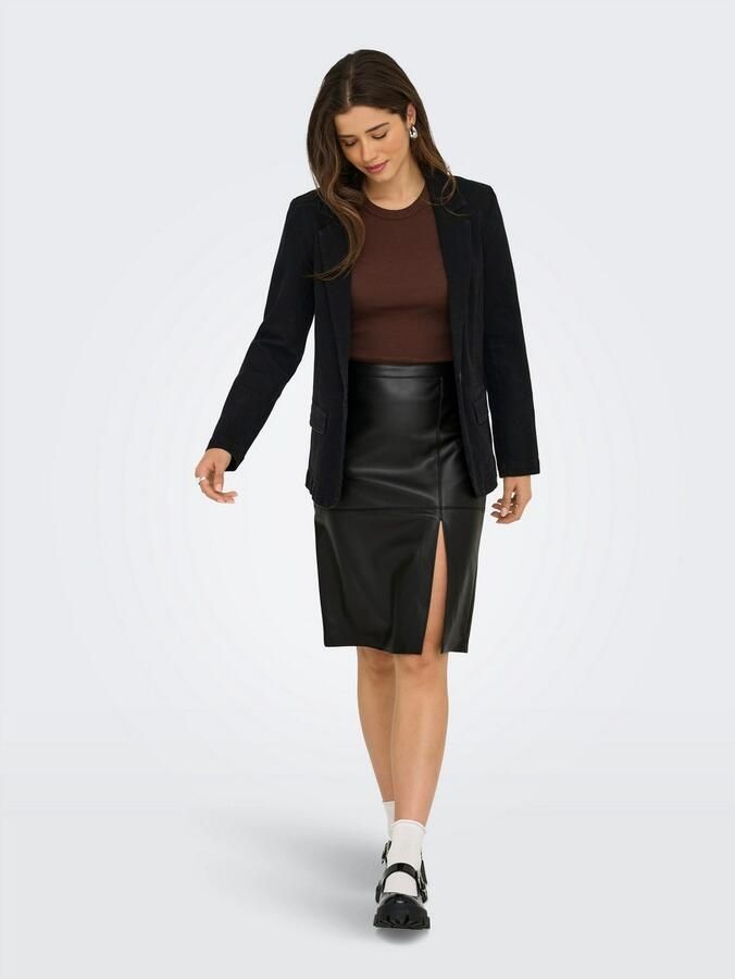 Only Imitatieleren rok ONLOLINE FAUX LEATHER SKIRT OTW NOOS - Foto 6