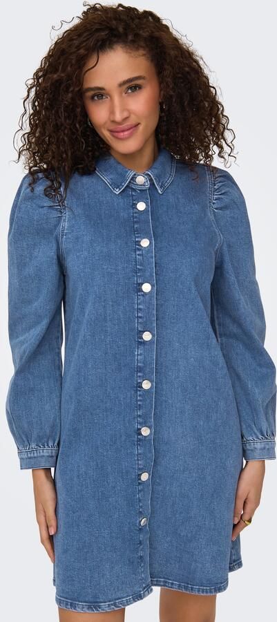 Only Jeans jurk ONLALMA L S DRESS DNM CRO - Foto 6