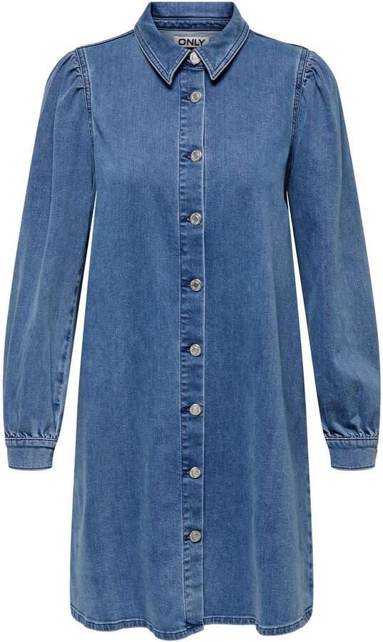 Only Jeans jurk ONLALMA L S DRESS DNM CRO - Foto 5