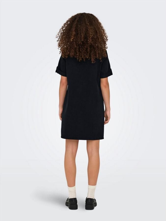Only Jeans jurk ONLLISA – Denimjurk met knoopsluiting en borstzakken modieus denim regular fit katoenmix overhemdkraag - Foto 3