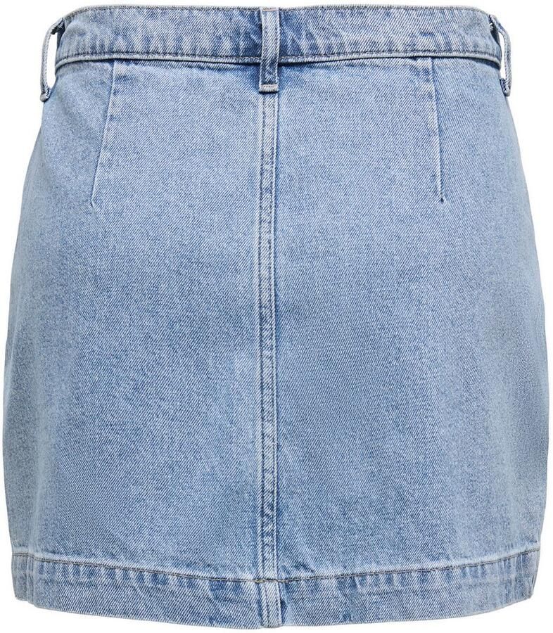 Only Nauwsluitende jeansrok met knoopsluiting model 'AMAZING' - Foto 3