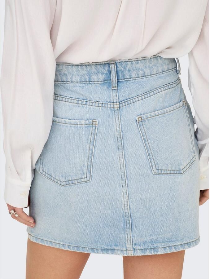 Only Jeans rok ONLSTELLA RHINESTONE SHORT SKIRT DNM AZG - Foto 4