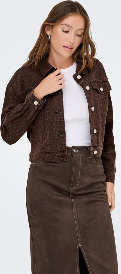 Only Jeansjack ONLANLIE-ANIMAL L S JACKET CC PNT - Foto 7