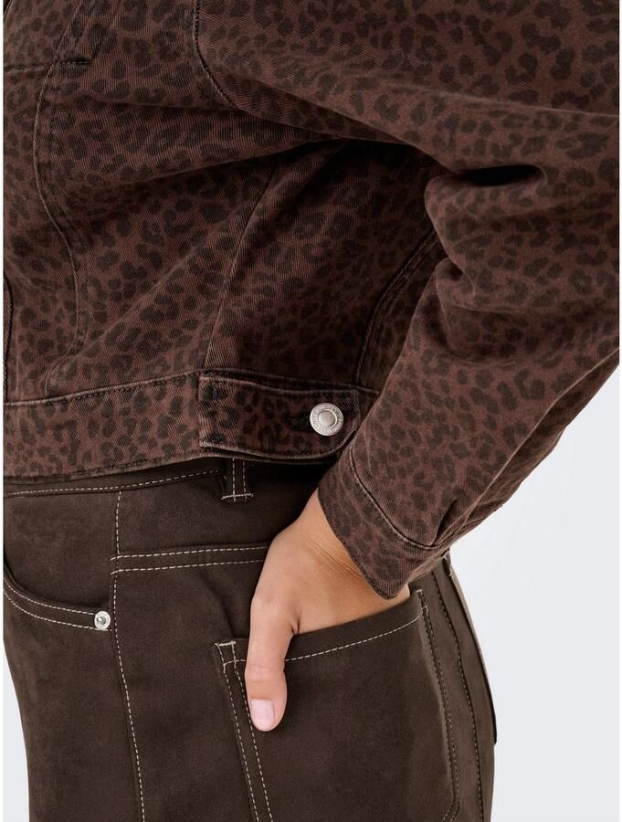 Only Jeansjack ONLANLIE-ANIMAL L S JACKET CC PNT - Foto 3