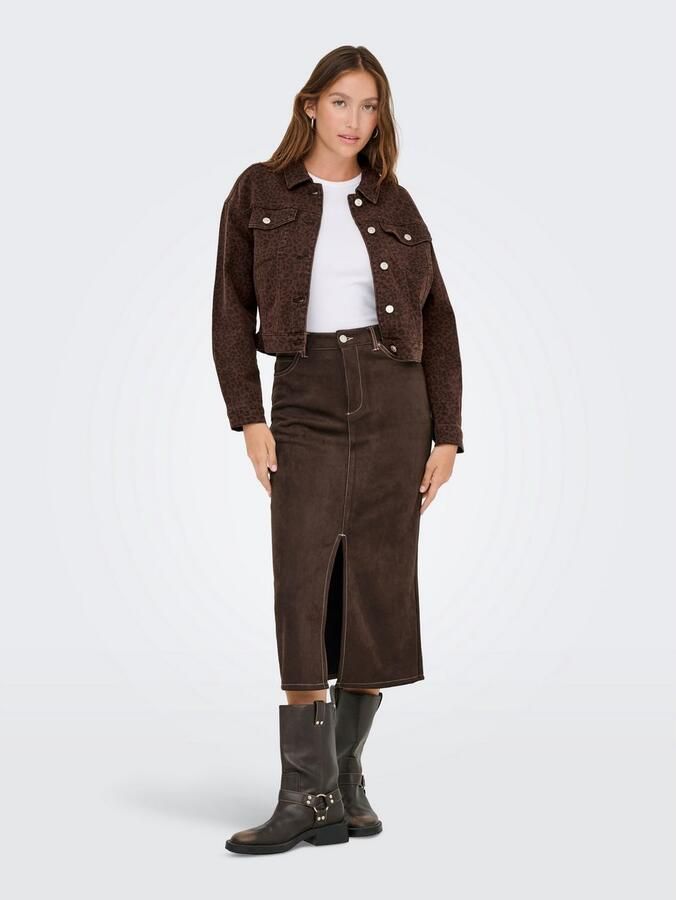 Only Jeansjack ONLANLIE-ANIMAL L S JACKET CC PNT - Foto 5