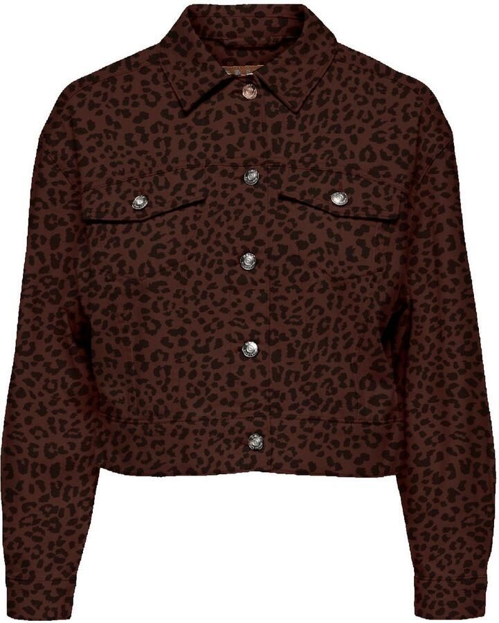 Only Jeansjack ONLANLIE-ANIMAL L S JACKET CC PNT - Foto 2