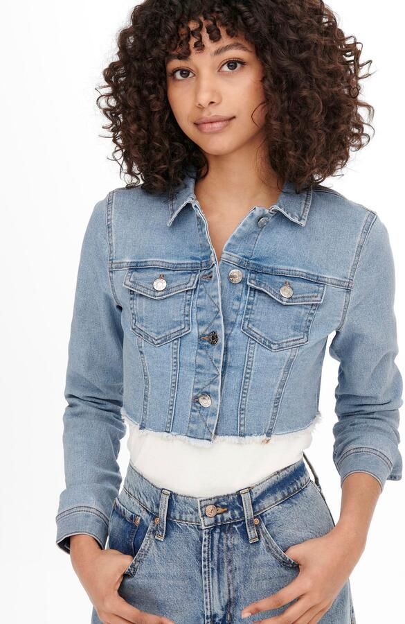 Only Regular fit jeansjack van katoenmix model 'WONDER' - Foto 6