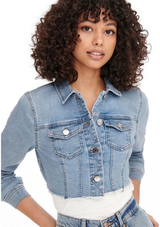 Only Regular fit jeansjack van katoenmix model 'WONDER' - Foto 2