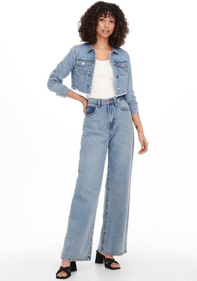 Only Regular fit jeansjack van katoenmix model 'WONDER' - Foto 3