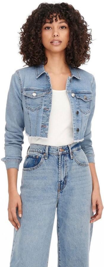 Only Regular fit jeansjack van katoenmix model 'WONDER' - Foto 5