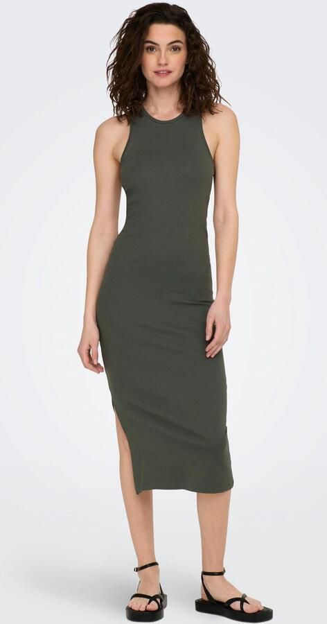 Only Jerseyjurk ONLBELFAST – Jerseyjurk met figuuraccentuerende pasvorm figuuraccentuerend modieus jersey katoenmix ronde hals - Foto 7