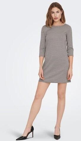 Only Korte Jurk ONLBRILLIANT 3 4 CHECK DRESS JRS - Foto 4