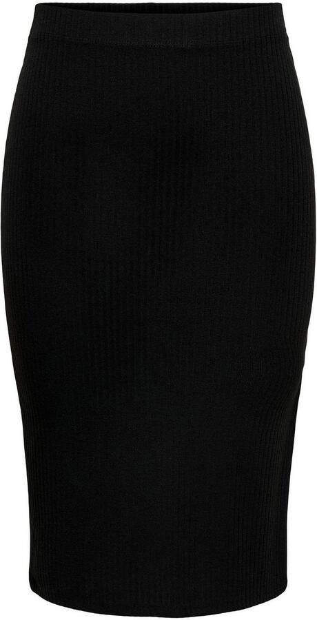 Only Jerseyrok ONLEMMA – Kokerrok met stretch en zijsplit - Foto 5