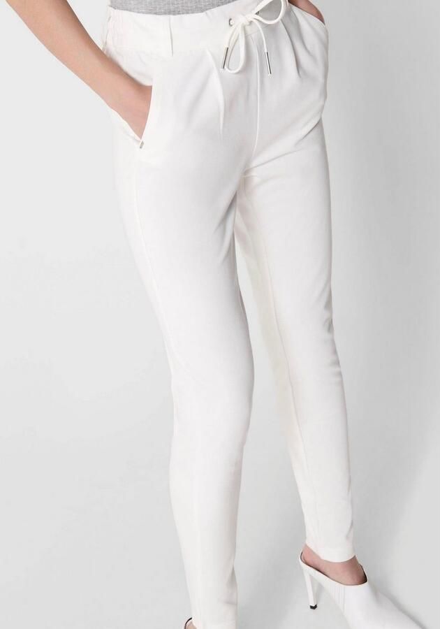 Only Regular fit stoffen broek in viscosemix model 'POPTRASH LIFE EASY' - Foto 3