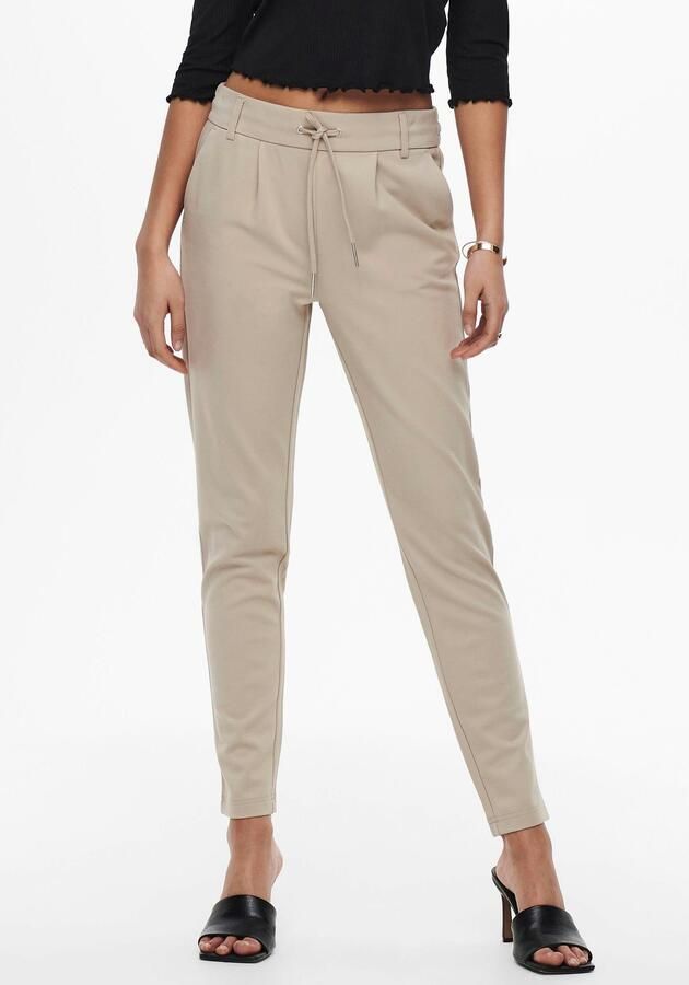 Only Regular fit stoffen broek in viscosemix model 'POPTRASH LIFE EASY' - Foto 1